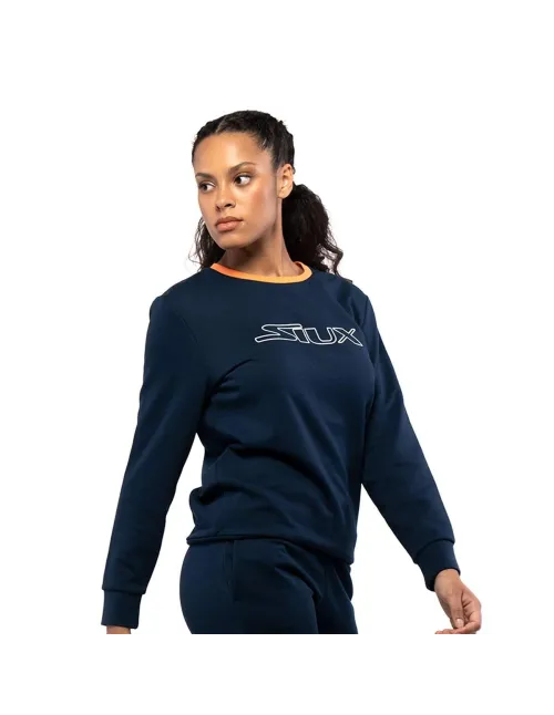 Sudadera Siux Mujer Drax Navy Blue | Ofertas de pádel